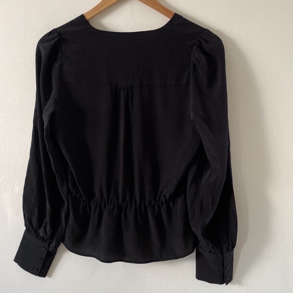 7 for all mankind sexy plunge blouse! - Picture 9 of 10